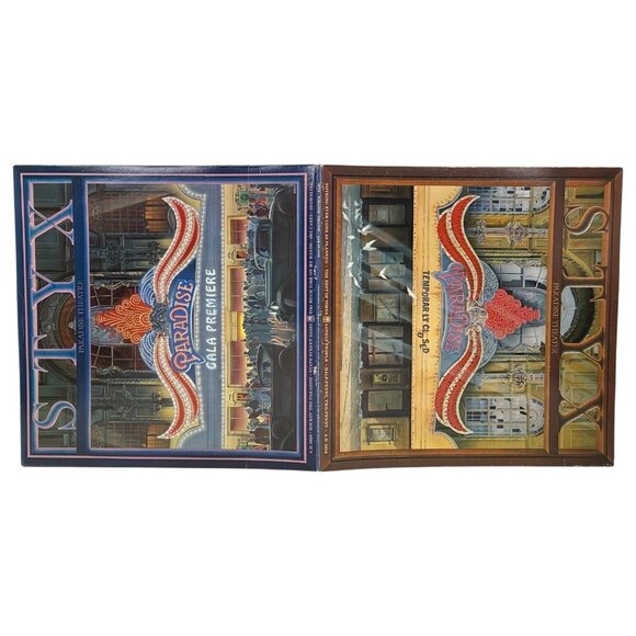 Styx Paradise Theatre Etched Vinyl LP Record Album A&M SP-3719 Original Press - Picture 5 of 8